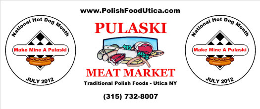 National Hot Dog Month Utica NY National Hot Dog Month Utica NY Banner